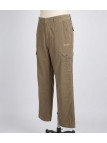 WINCHESTER WE1280C — Pantalon camel rayé en coton léger