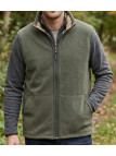 Gilet sans manches polaire réversible kaki et camouflage homme CHALLENGER SH1025