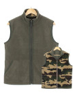 CHALLENGER SH1025 — Gilet polaire réversible isolant homme