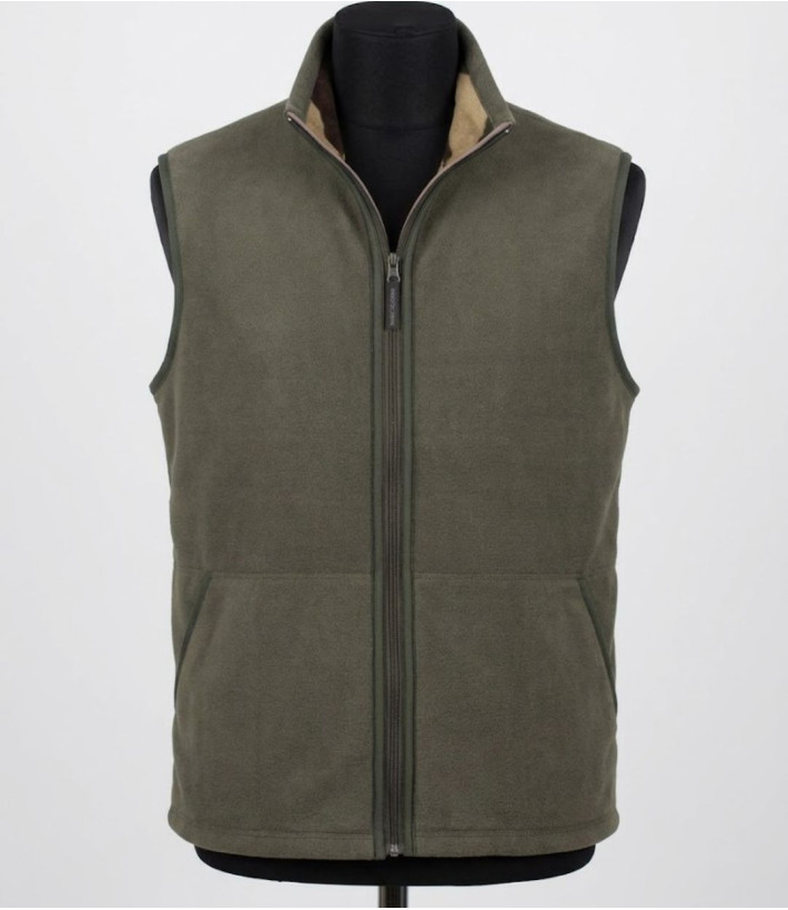 CHALLENGER SH1025 — Gilet polaire réversible isolant homme