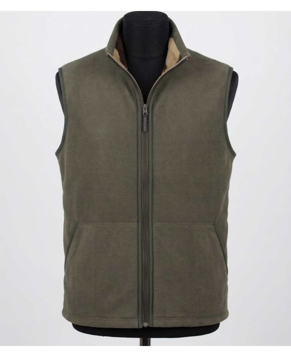 CHALLENGER SH1025 — Gilet polaire réversible isolant homme