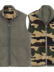 CHALLENGER SH1025 — Gilet polaire réversible isolant homme