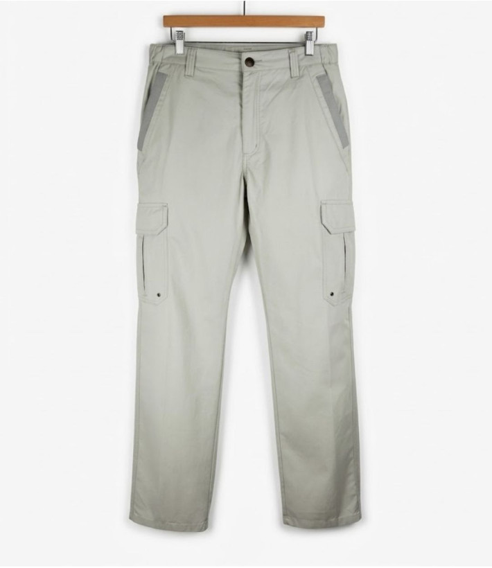 SEDETEX KH281 — Pantalon sportswear beige homme robuste