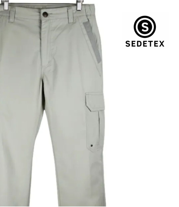 SEDETEX KH281 — Pantalon sportswear beige homme robuste