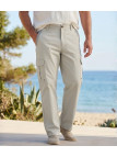 SEDETEX KH281 — Pantalon sportswear beige homme robuste