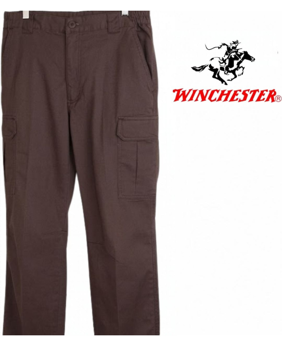 Pantalon cargo WINCHESTER WALLABYGTC coton marron