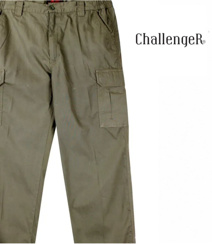 CHALLENGER VENDEE — Pantalon marron robuste et pratique