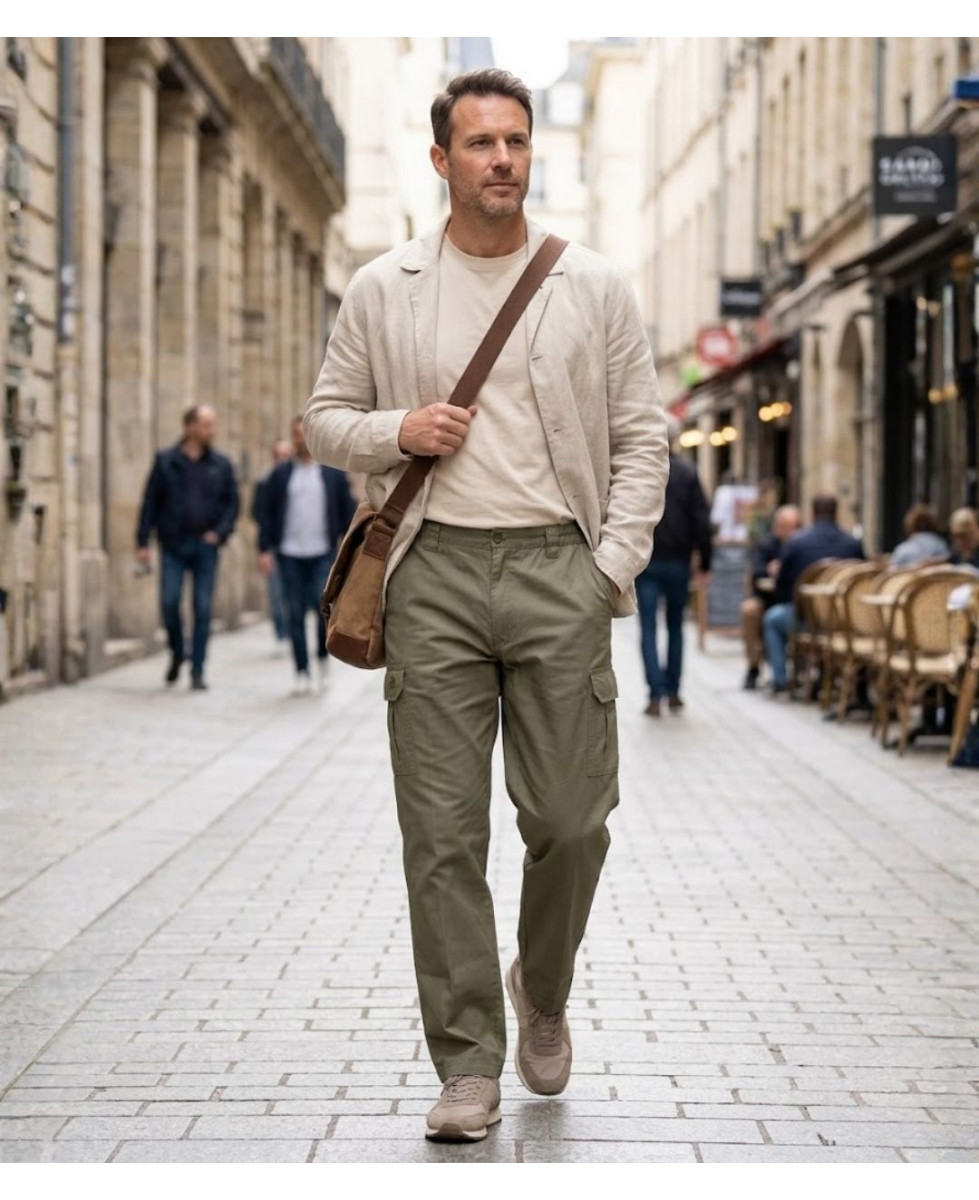 CHALLENGER VENDEE — Pantalon marron robuste et pratique