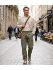 CHALLENGER VENDEE — Pantalon marron robuste et pratique