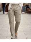 Pantalon multipoches casual chic en lin et coton beige homme WINCHESTER VERMONT1