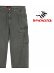 WINCHESTER VERNOR1 — Pantalon cargo homme robuste vert