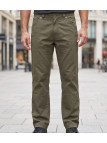 Pantalon coupe droite 5 poches kaki homme AXXANO AE1150K
