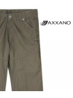 AXXANO AE1150K — Pantalon droit kaki en coton confortable