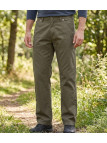 AXXANO AE1150K — Pantalon droit kaki en coton confortable