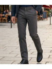 CHALLENGER PANT4007 — Pantalon chino stretch gris confort