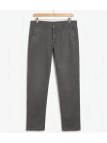 CHALLENGER PANT4007 — Pantalon chino stretch gris confort