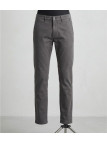 CHALLENGER PANT4007 — Pantalon chino stretch gris confort