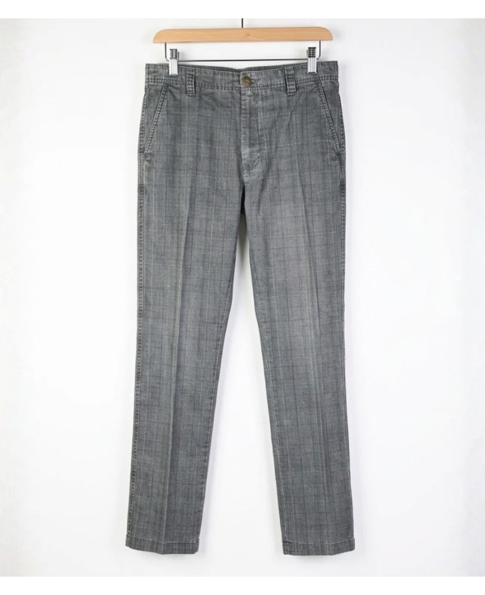WINCHESTER WARD2G — Pantalon droit à carreaux gris homme