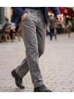 Pantalon coupe confort gris taupe en coton délavé homme WINCHESTER WE1297T