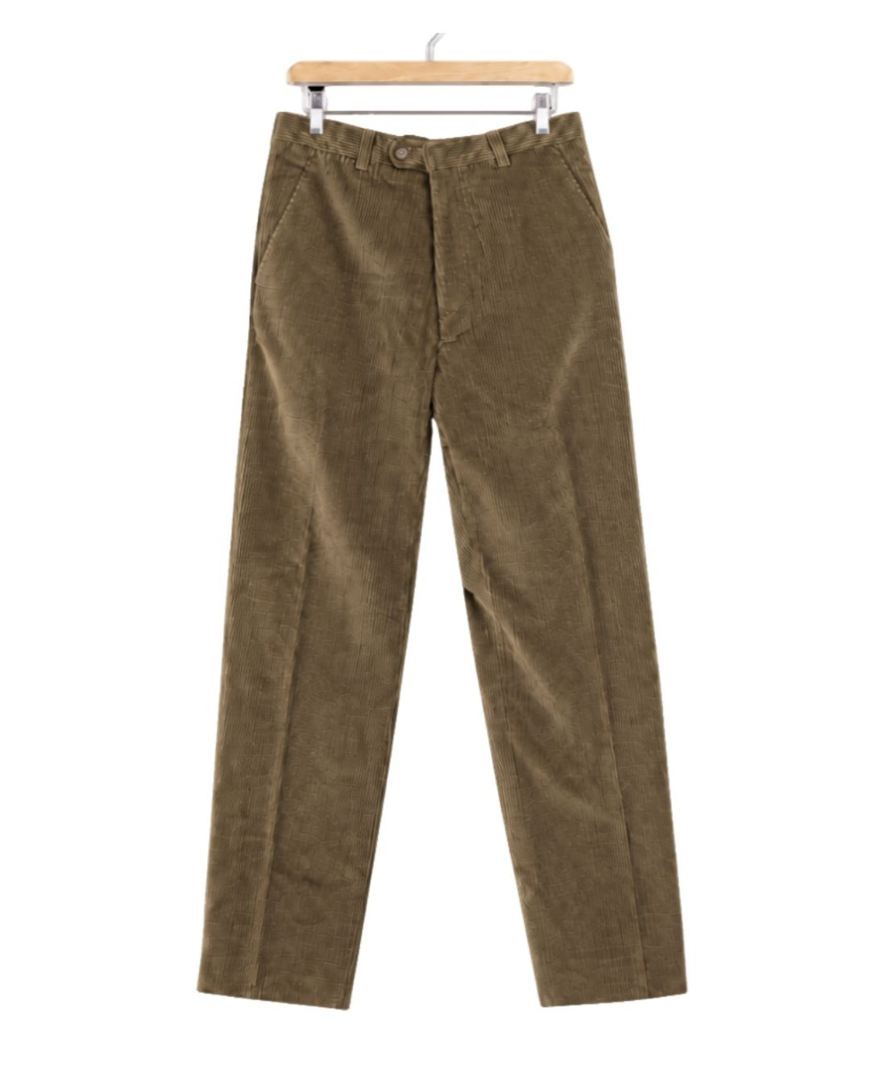 MAYFLOWER D373 — Pantalon velours chamois confort stretch