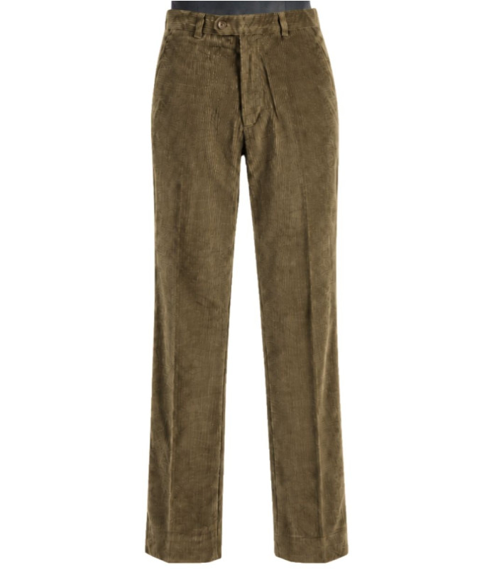 MAYFLOWER D373 — Pantalon velours chamois confort stretch