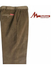 MAYFLOWER D373 — Pantalon velours chamois confort stretch