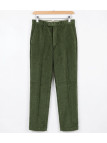 MAYFLOWER D373 — Pantalon velours kaki confort stretch