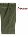 MAYFLOWER D373 — Pantalon velours kaki confort stretch