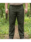Fuseau de chasse imperméable pour homme Ledertys modèle LY0410 coloris vert avec poches et bas zippés