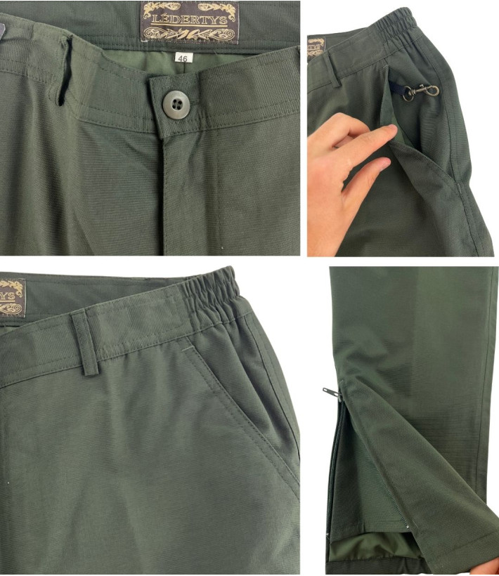 Ledertys LY0410 — Fuseau de chasse imperméable et respirant