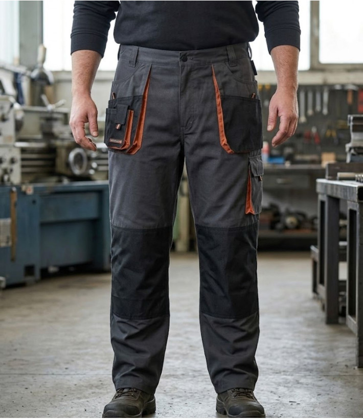 Terratrend 3230GN — Pantalon de travail pro multipoches