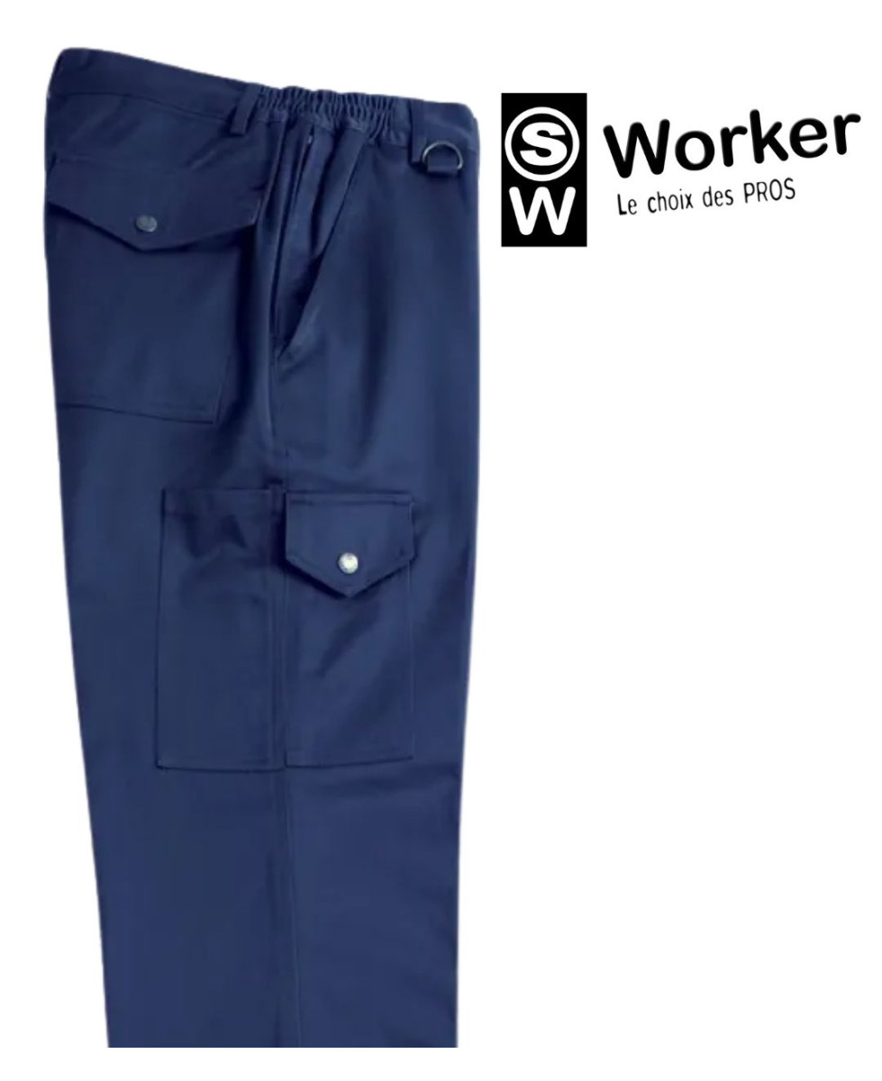 WORKER K569 — Pantalon de travail bleu robuste et durable