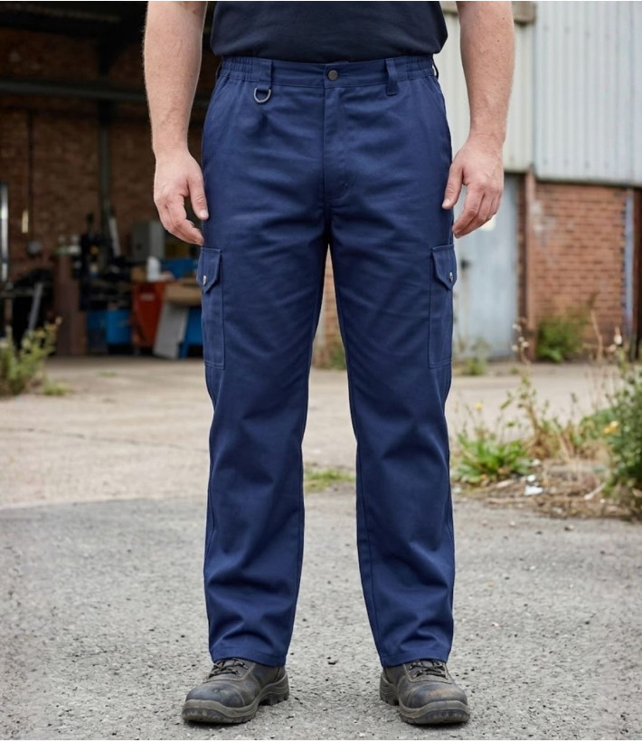 WORKER K569 — Pantalon de travail bleu robuste et durable