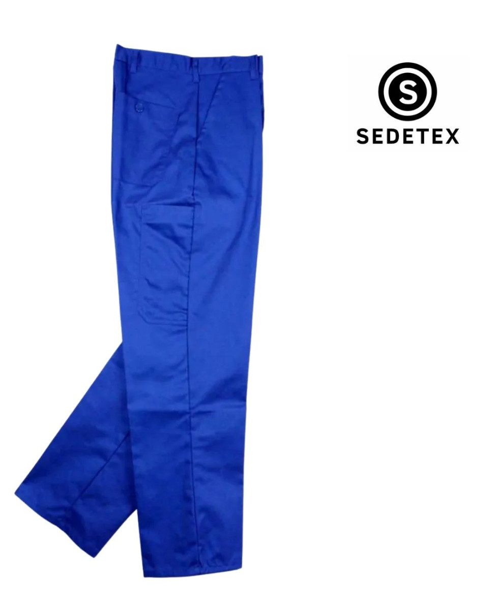 SEDETEX B1710 — Pantalon de travail bleu Bugatti robuste
