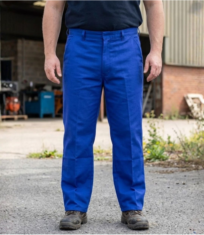 SEDETEX B1710 — Pantalon de travail bleu Bugatti robuste