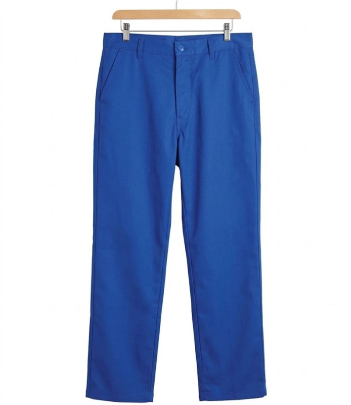 SEDETEX B1717 — Pantalon de travail bleu 100 % pur coton