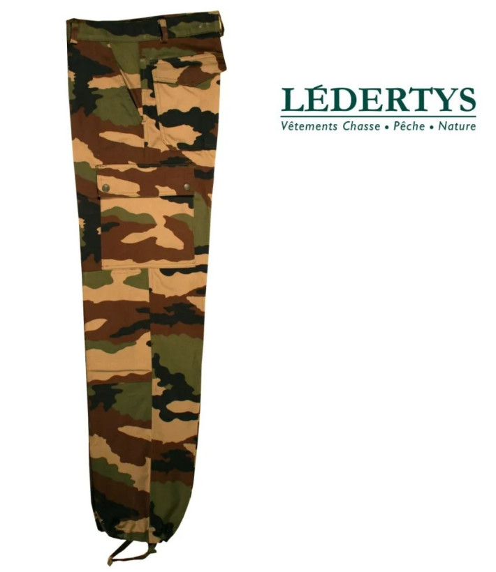 LEDERTYS LY0409 — Pantalon treillis camo très résistant