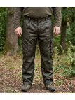 LEDERTYS LY0405 — Pantalon chasse vert enduit Impercoat