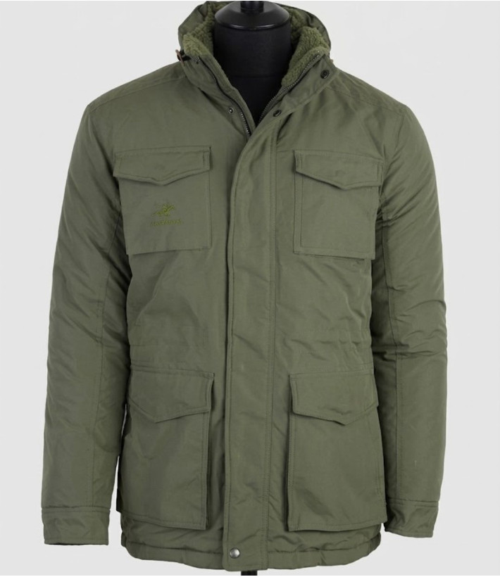 CHALLENGER PAR2001A — Parka homme kaki chaude et isolante
