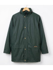 PLUIE E0134 — Coupe-vent homme vert imperméable polaire