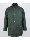 PLUIE E0134 — Coupe-vent homme vert imperméable polaire
