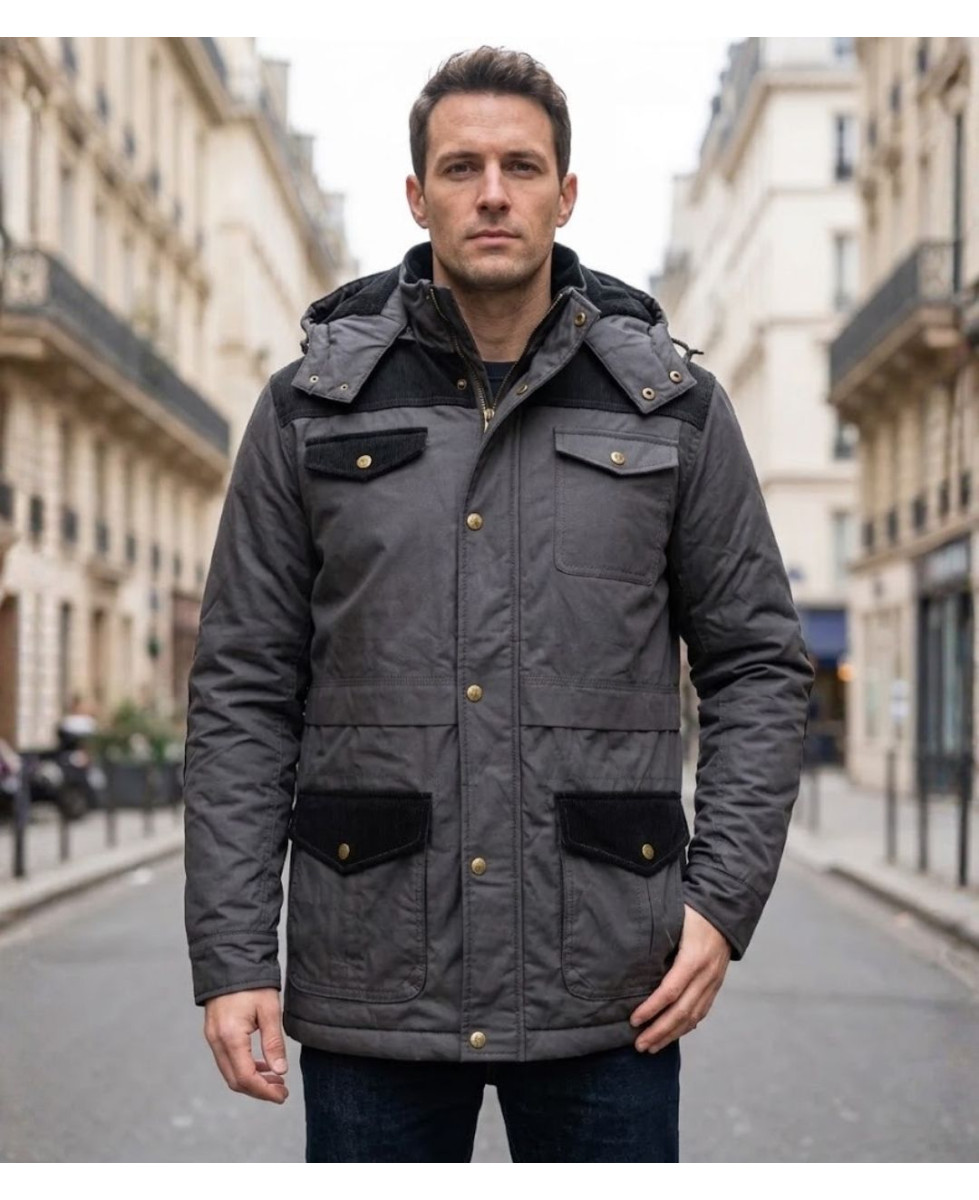 WINCHESTER JANGO1 — Parka homme kaki déperlante et chaude