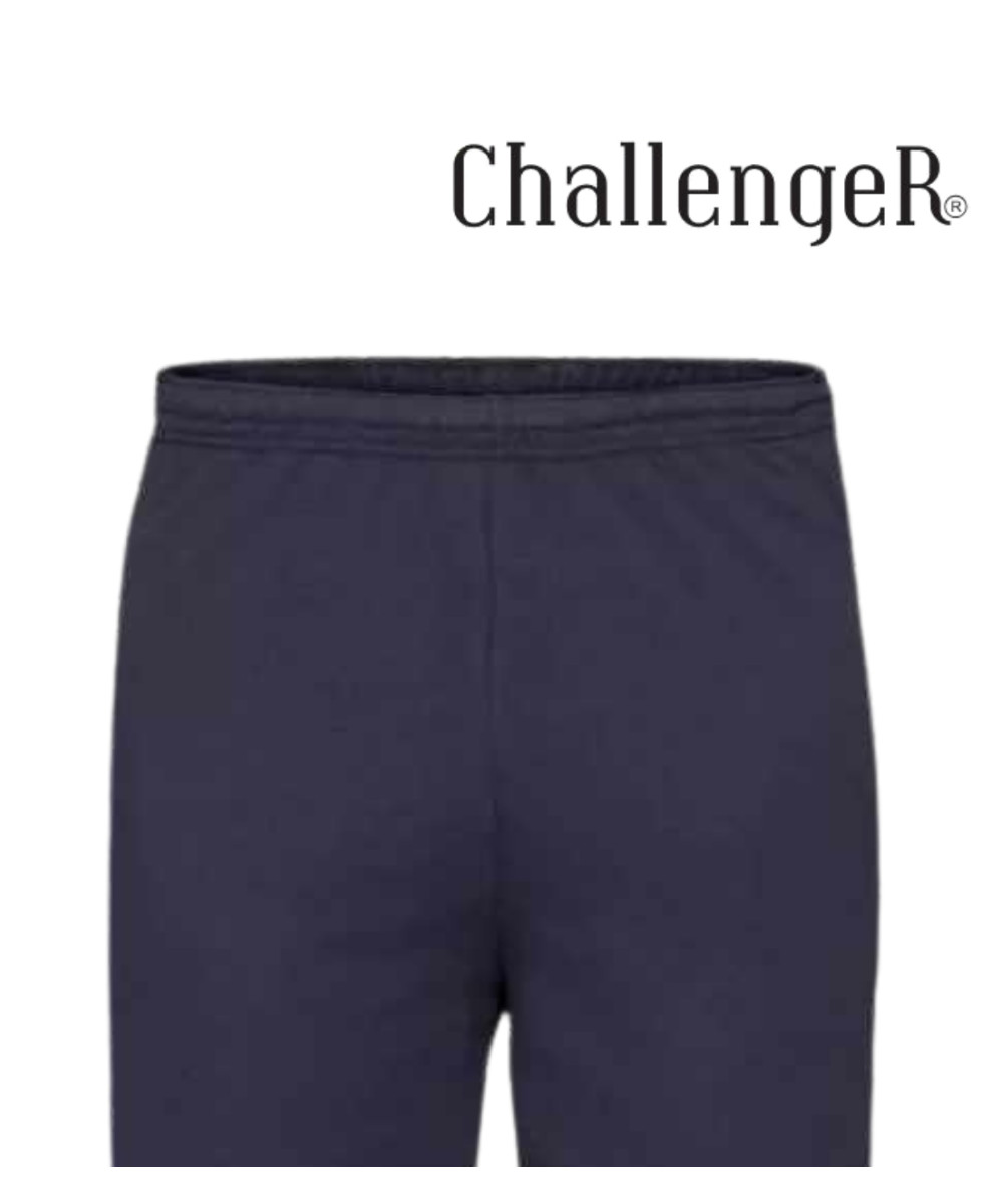 CHALLENGER VADIM2 — Jogging molleton bas droit marine