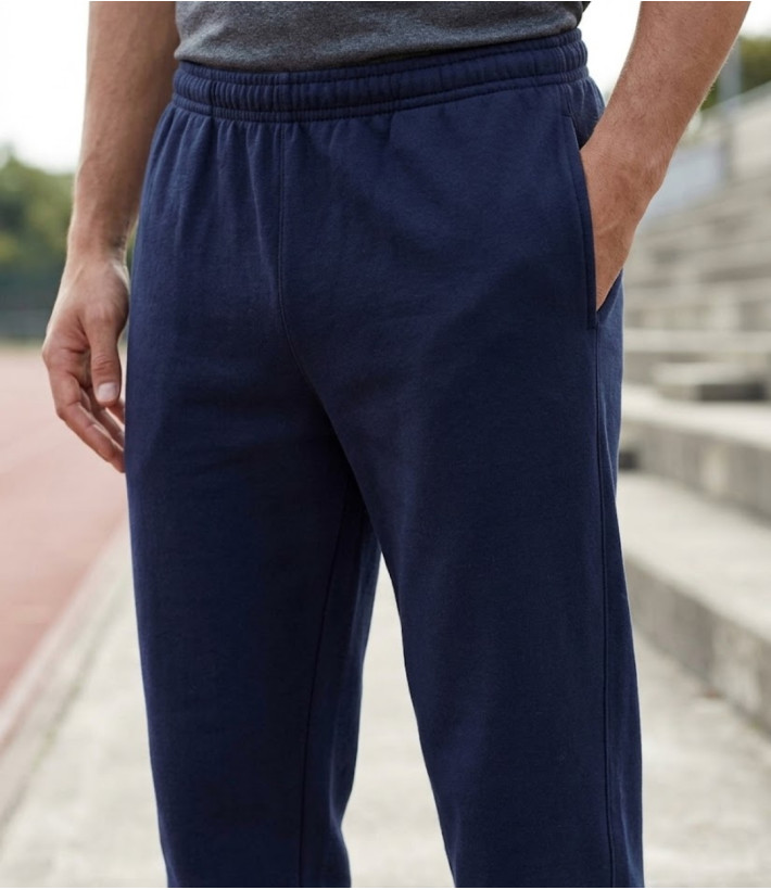 CHALLENGER VADIM2 pantalon de jogging molleton bas droit bleu marine homme