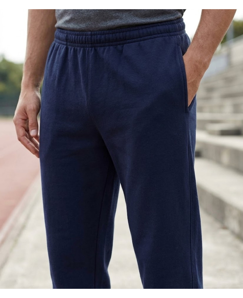 CHALLENGER VADIM2 pantalon de jogging molleton bas droit bleu marine homme