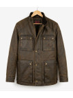 WINCHESTER NEVERM — Parka homme marron chaude et isolante