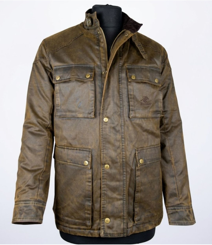 WINCHESTER NEVERM — Parka homme marron chaude et isolante