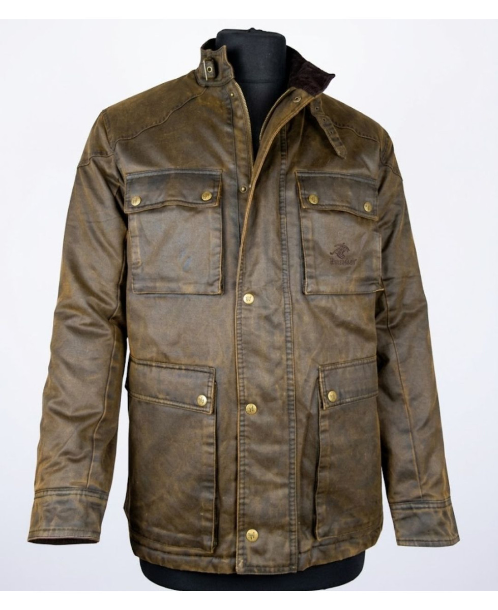 WINCHESTER NEVERM — Parka homme marron chaude et isolante