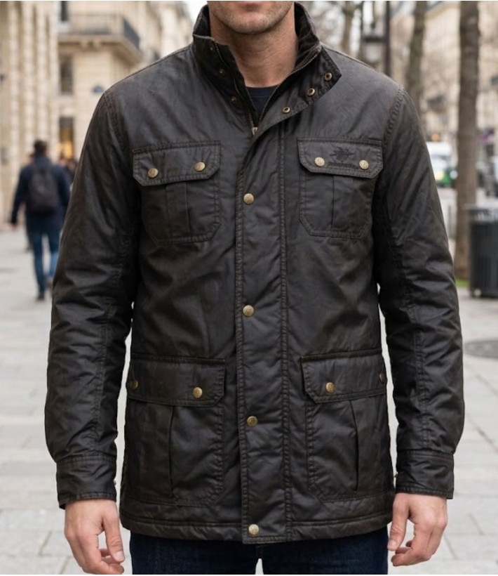 WINCHESTER JAGUAR1 — Parka homme marron chaude déperlante