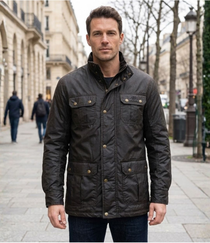 WINCHESTER JAGUAR1 — Parka homme marron chaude déperlante
